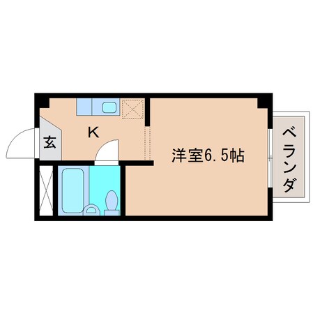 桜橋駅 徒歩10分 2階の物件間取画像